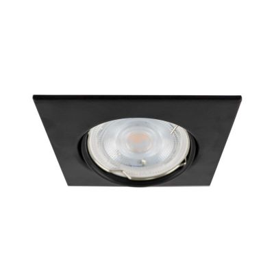 Svart infälld spotlight modern, Isabis