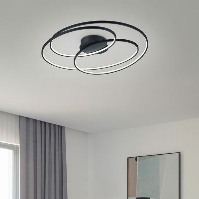 Svart plafond modern, Sabra, 50W, 3000K LED