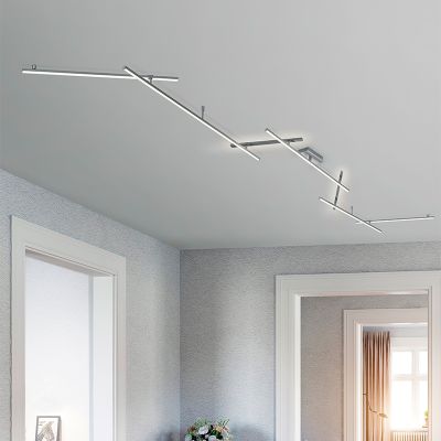 Nickel plafond modern, Kandla, 20W, 3000K LED