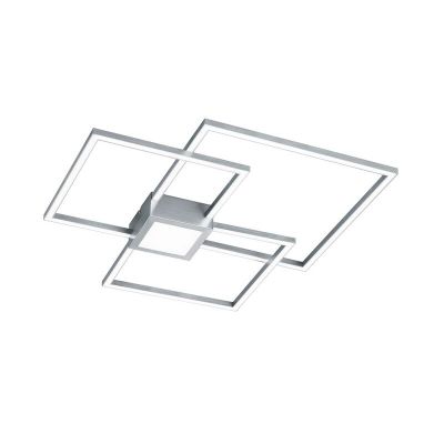 Nickel plafond modern, Kimoni, 38W, 3000K LED