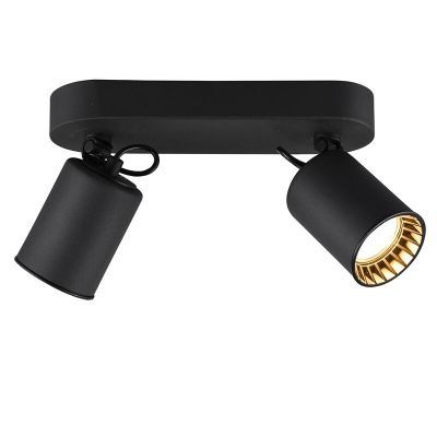 Svart spotlight tak modern, Shaquan