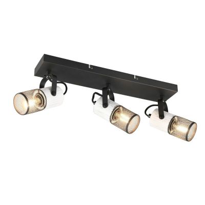 Svart spotlight tak vintage, Marjet