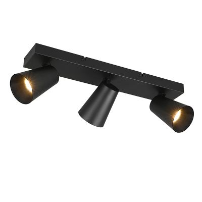 Svart spotlight tak modern, Rawien