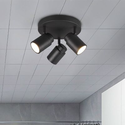 Svart takspotlight badrum modern, Nelis, IP44