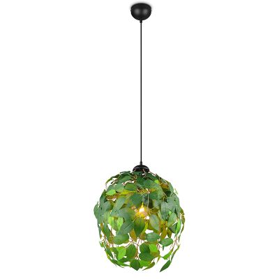 Grön pendellampa matbord design, Urwa