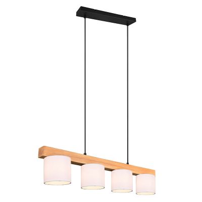 Trä fönsterlampa brun, Keltoum