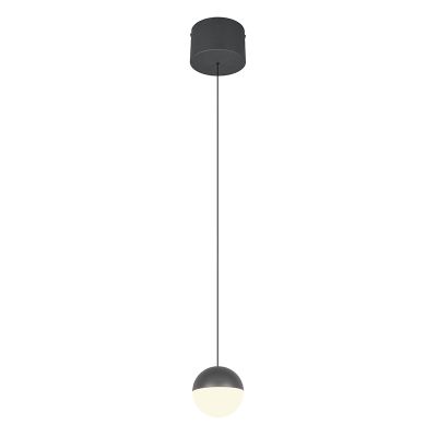 Antracit fönsterlampa modern, Rigtje