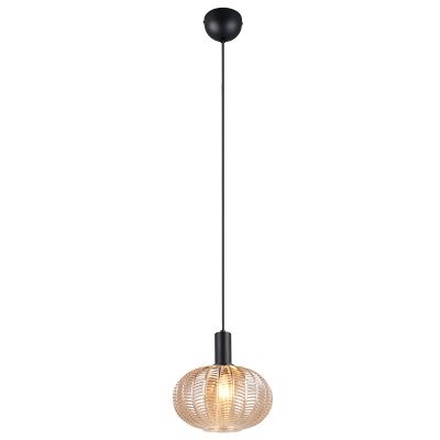 Bärnstensfärgad fönsterlampa modern, Quirina