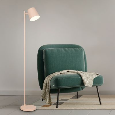 Brun uppladdningsbar golvlampa metall, Suraya, 4,5W, 3000K LED, 3 stegs dimmer