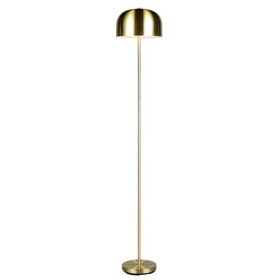 Mässing uppladdningsbar golvlampa modern, Dustin, 2,5W, 3000K LED, 3 stegs dimmer