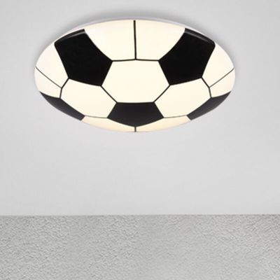 Vit taklampa barn modern, Fabiola, 12W, 3000K LED