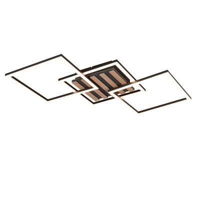 Svart taklampa design, Tijme