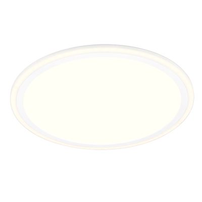 Vit plafond modern, Omaima, 17W, 3000K LED