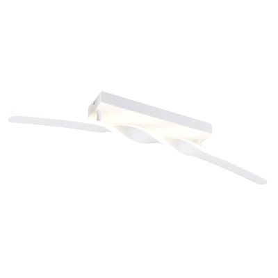 Vit taklampa design, Quirinus, 18W, 4000K LED