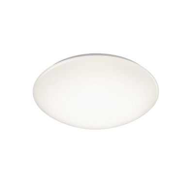 Vit taklampa badrum modern, Olabisi, 12W, 3000K LED, IP44