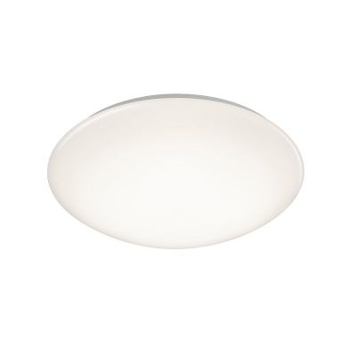 Vit taklampa badrum modern, Olabisi, 18W, 3000K LED, IP44
