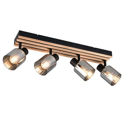 Svart spotlight tak modern, Steije