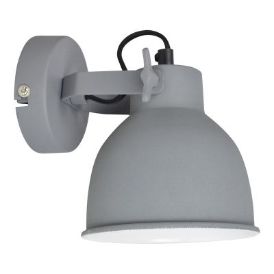 Industri vägglampa grå, Redon