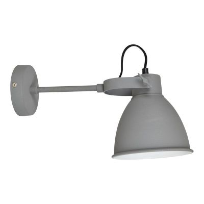 Industri vägglampa grå, Locker