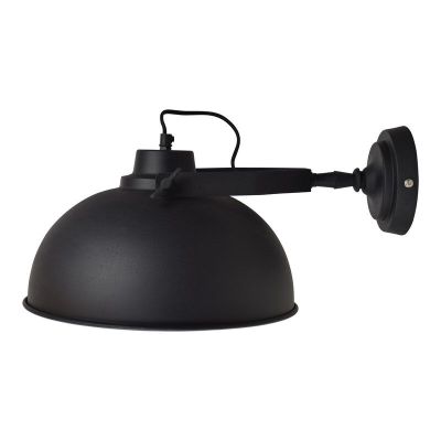 Industri vägglampa svart, Fellen