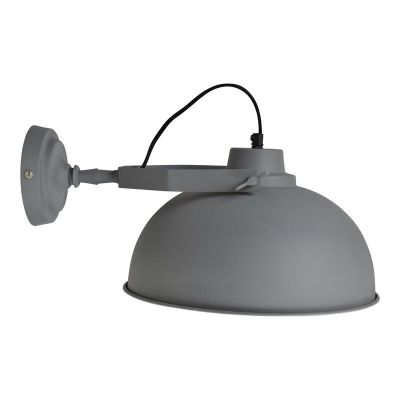 Industri vägglampa grå, Fellen