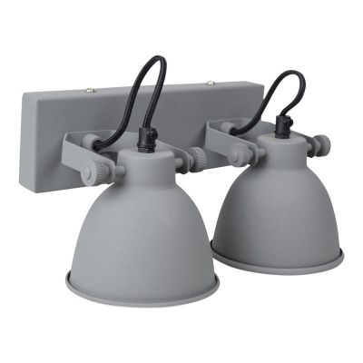 Industri vägglampa grå, Redon