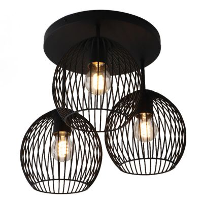 Industri taklampa svart, Wiro