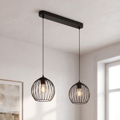 Industri fönsterlampa svart, Wiro