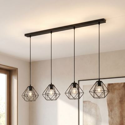 Industri fönsterlampa svart, Jochem
