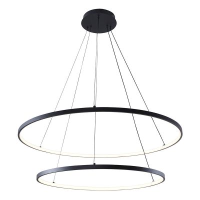 Design fönsterlampa svart, Kubra, 60W, varm till kall vit justerbar LED
