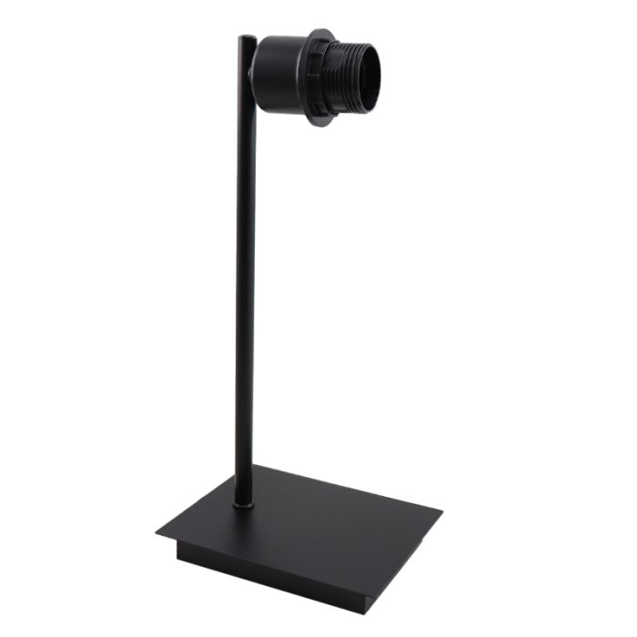 Aluminium bordslampa utan skärm svart, Rika