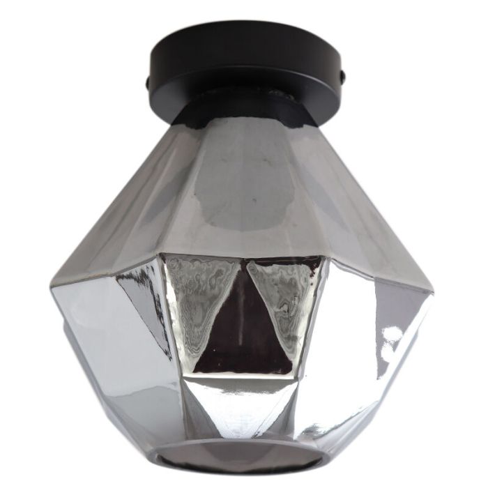 Retro taklampa grå, Anoek