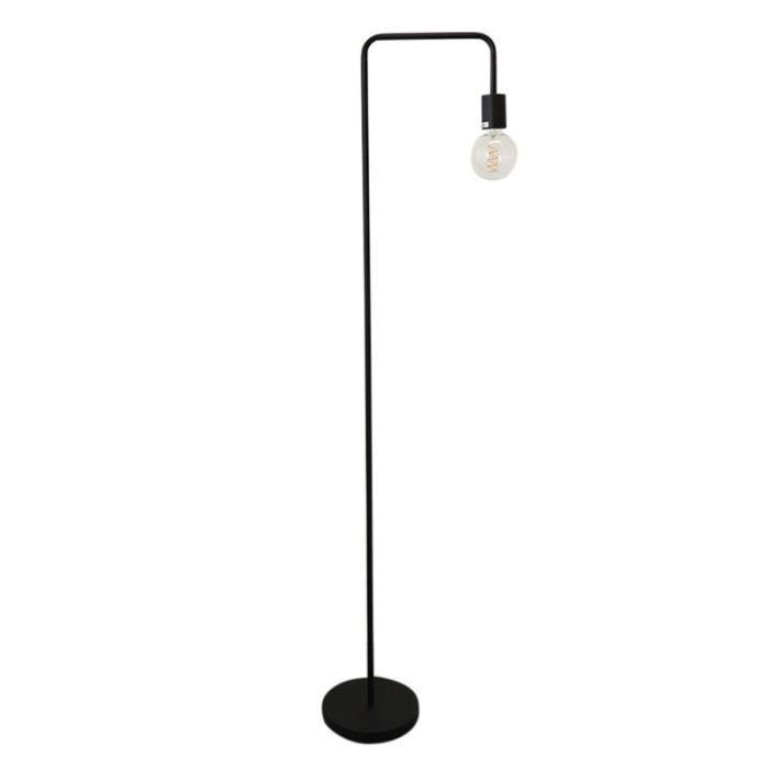 Modern golvlampa svart, Carlos, med brytare