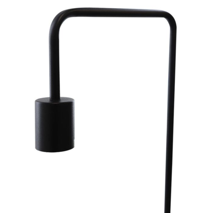 Modern golvlampa svart, Carlos, med brytare