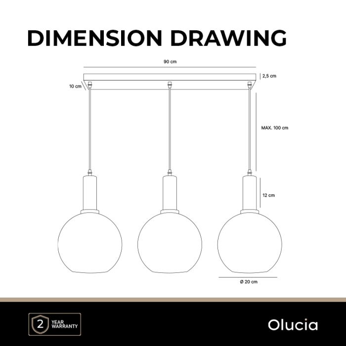 Design fönsterlampa grå, Emerson