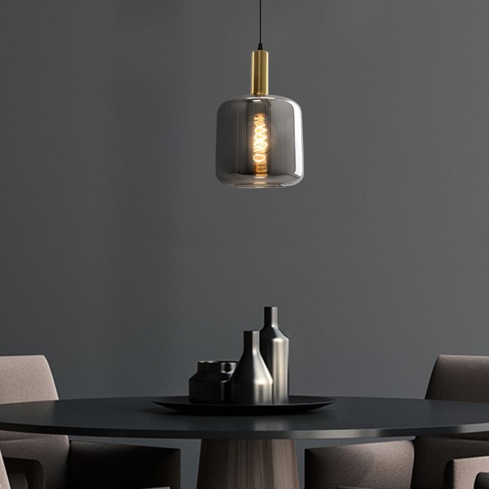 Design fönsterlampa grå, Keanu