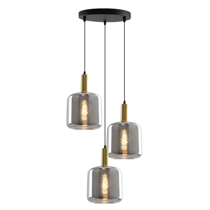 Modern fönsterlampa grå, Keanu