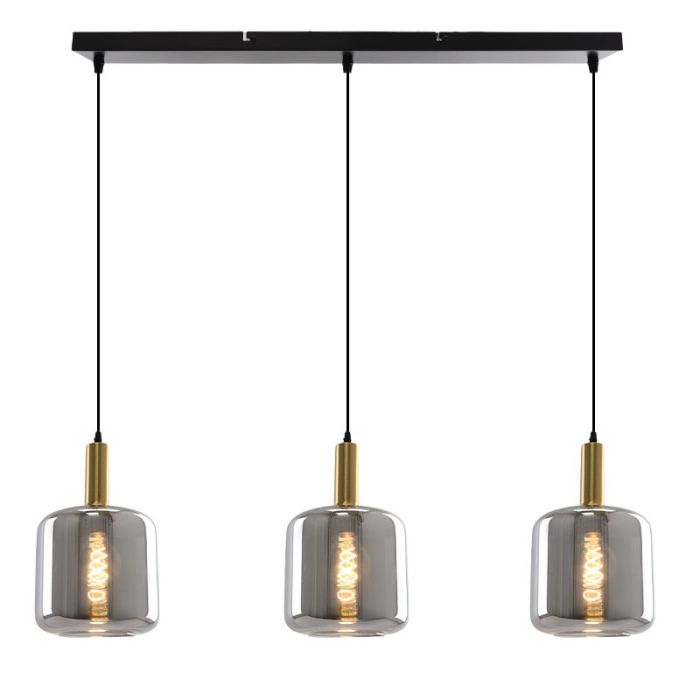 Modern fönsterlampa grå, Keanu