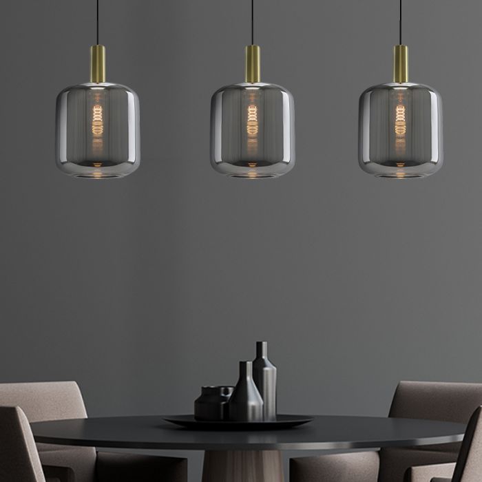Modern fönsterlampa grå, Keanu