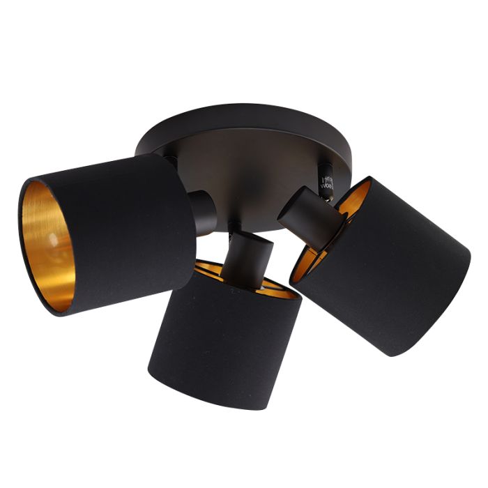 Svart spotlight tak modern, Koge