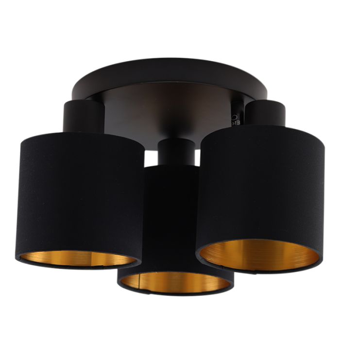 Svart spotlight tak modern, Koge
