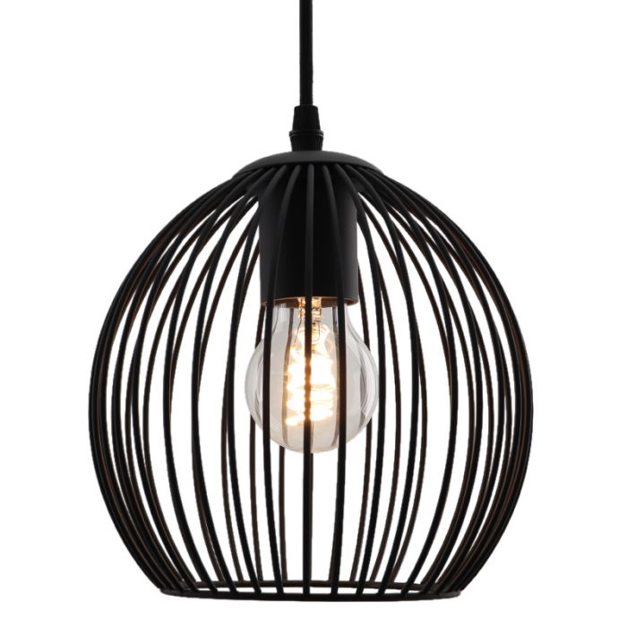 Industri fönsterlampa svart, Wiro