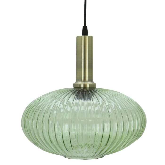 Retro fönsterlampa grön, Charlois