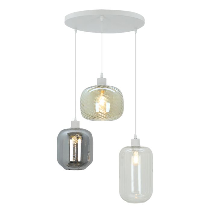 Design fönsterlampa transparent, Mannus