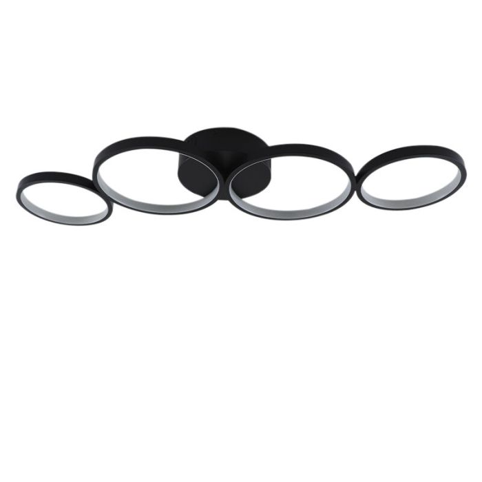 Design plafond svart, Giorgio, 34W, 3000K LED