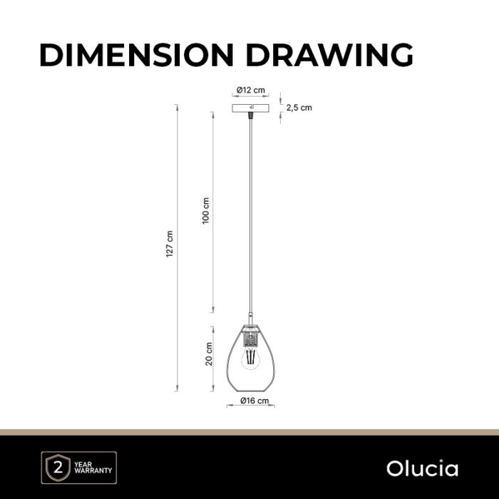 Design fönsterlampa grå, Evito