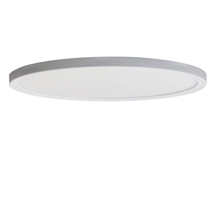 Plast plafond vit, Shona, 18W, 3000K LED, 3 stegs dimmer