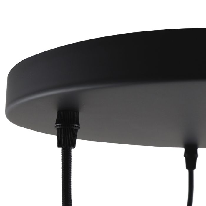Aluminium fönsterlampa utan skärm svart, Rika