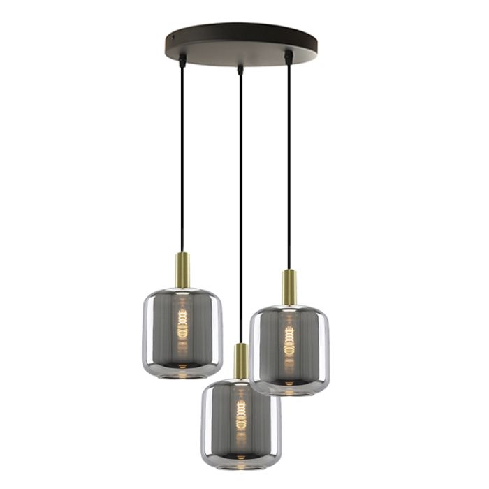 Aluminium fönsterlampa utan skärm svart, Rika