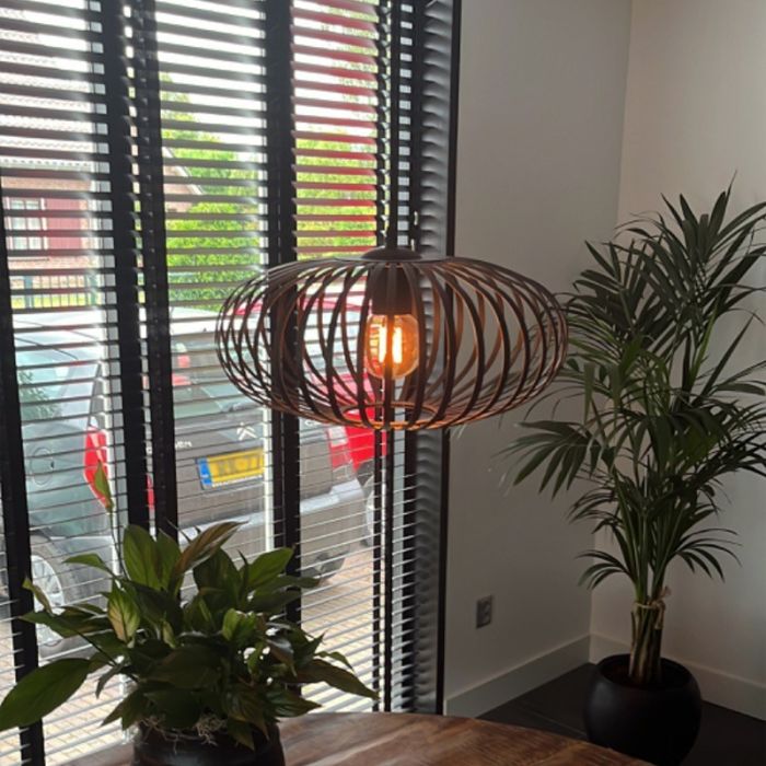Industri fönsterlampa svart, Lieve